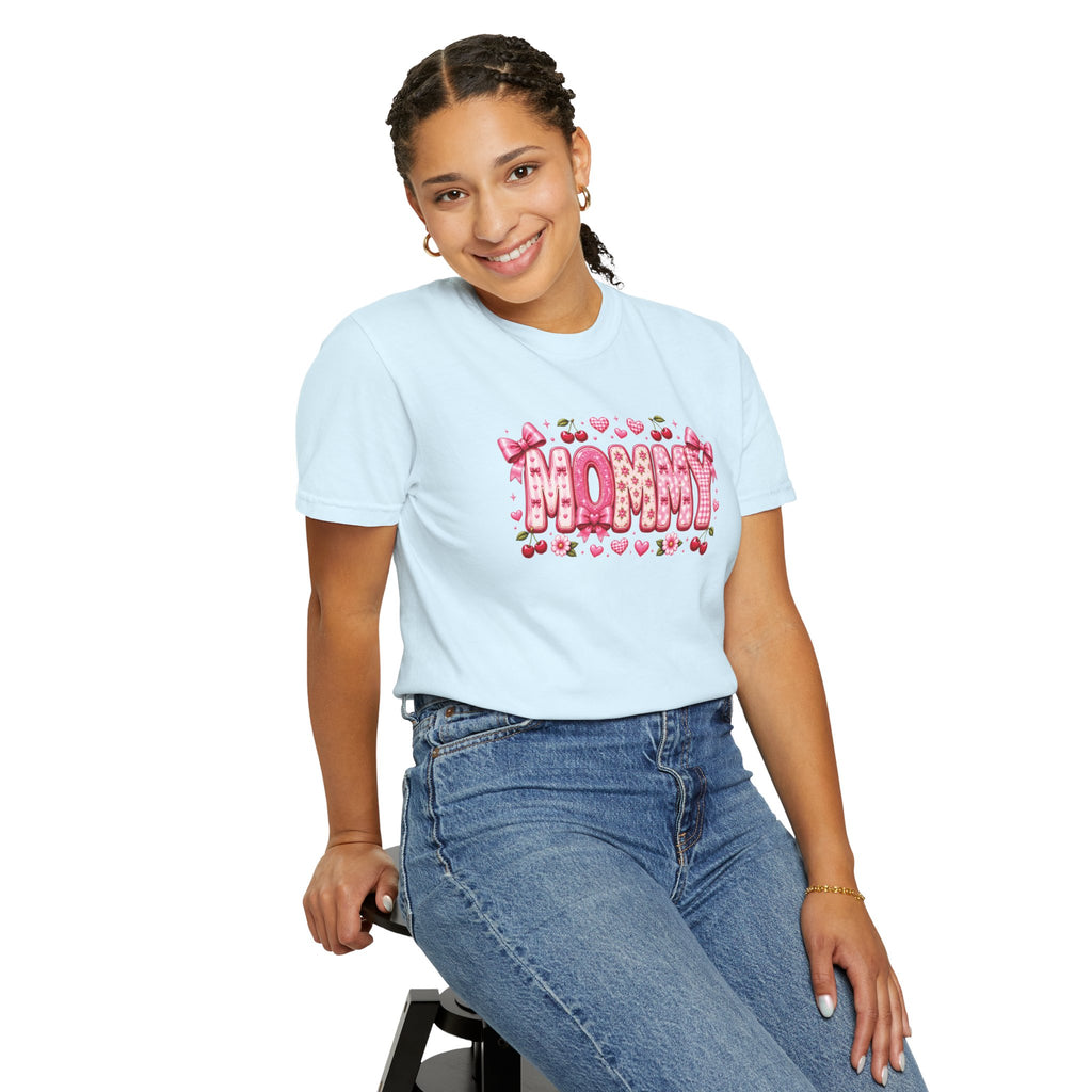 MOMMY Floral Heart T-Shirt