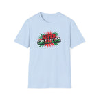 Super Grandpa Welsh Flag/ Wales themed T-Shirt – Retro Comic Gift Tee for Grandfather | Father’s Day & Birthday Present