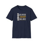 Dad T‑Shirt — D.A.D. "Deliverer of Awkward Dad‑Jokes" Funny Fathers Day Tee