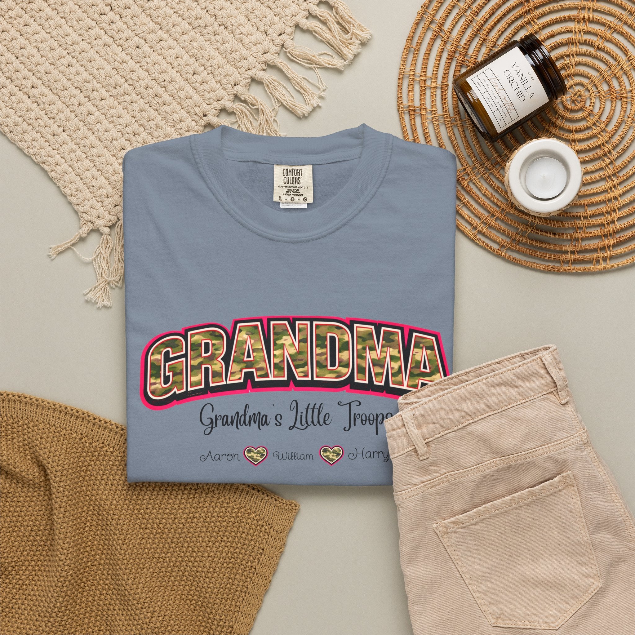 Grandma Graphic Tee — "Grandma's a Little Tragic" Vintage Style Women's Gift Shirt