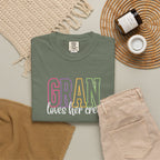 T-Shirt — "Gran Loves Her Crew" Pastel Grandma Tee