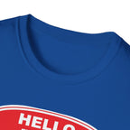 Hello My Name Is Grandad T-Shirt — Funny Grandfather Gift