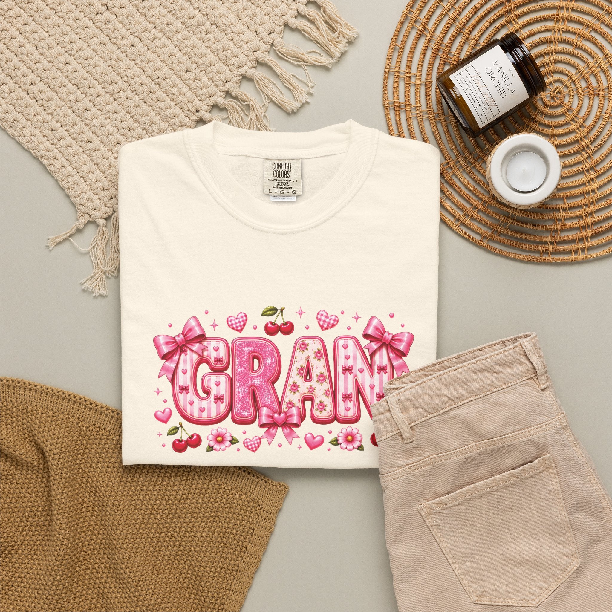 GRAN Floral Heart T-Shirt