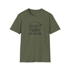 Grandpa's Little Fishing Buddies T-Shirt — Father's Day Fisherman Gift