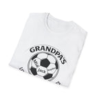 Grandpa's Little Football Buddies T-Shirt — Personalized Soccer Dad/Grandad Gift