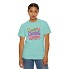 T‑Shirt — "Moms Overload Mini-Hugs" Cute Colorful Graphic Tee