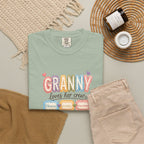 Granny Loves Her Crew T-Shirt – Cute Grandma Family Names Tee