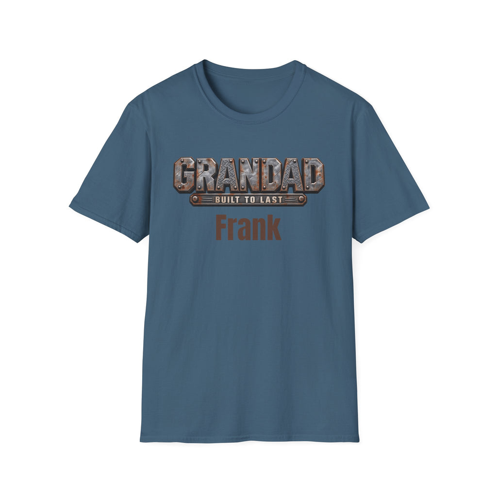 Grandad "Built to Last" T-Shirt — Personalise