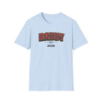 Daddy Est. 2026 T-Shirt — Plaid Dad Announcement Tee