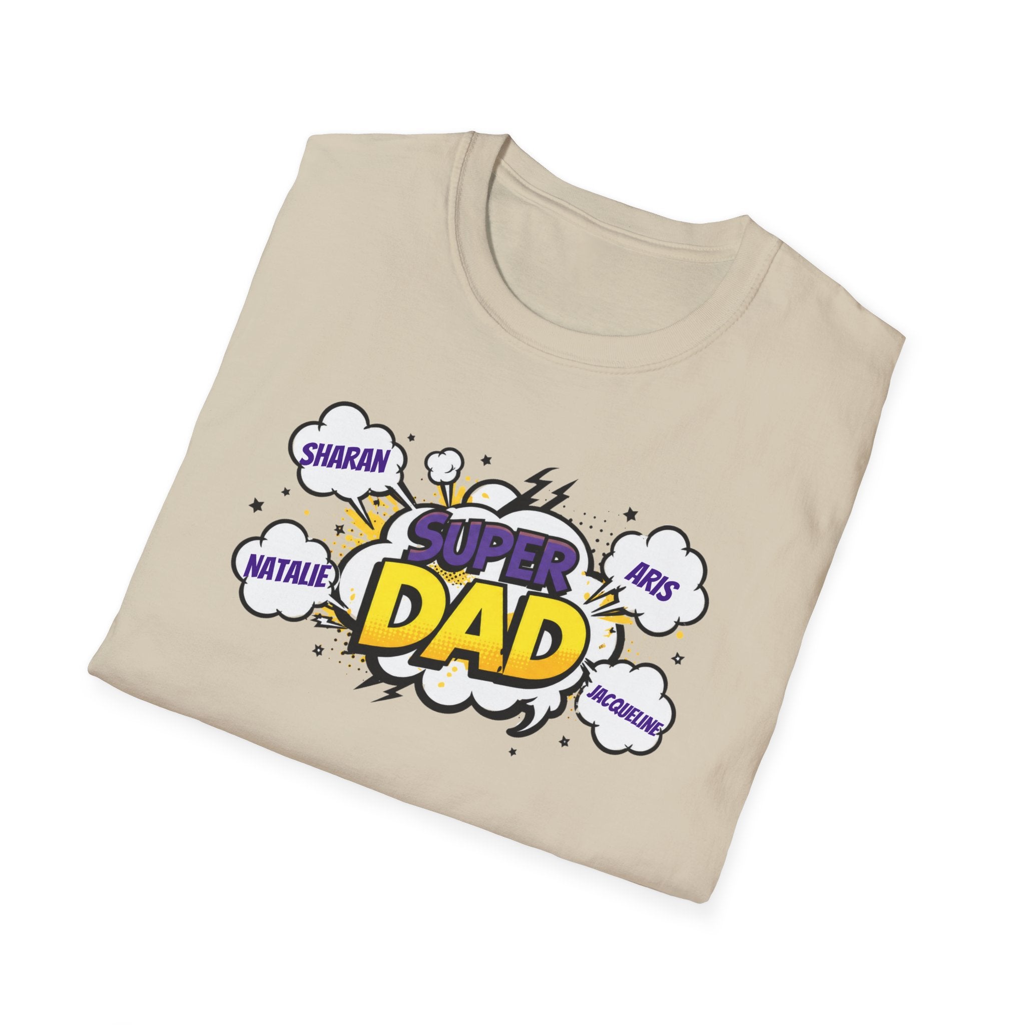 Super Dad Comic T-Shirt – Funny Father’s Day Gift