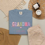Grandma Floral T-Shirt — "Grandma makes the world a little softer, kinder, warmer"