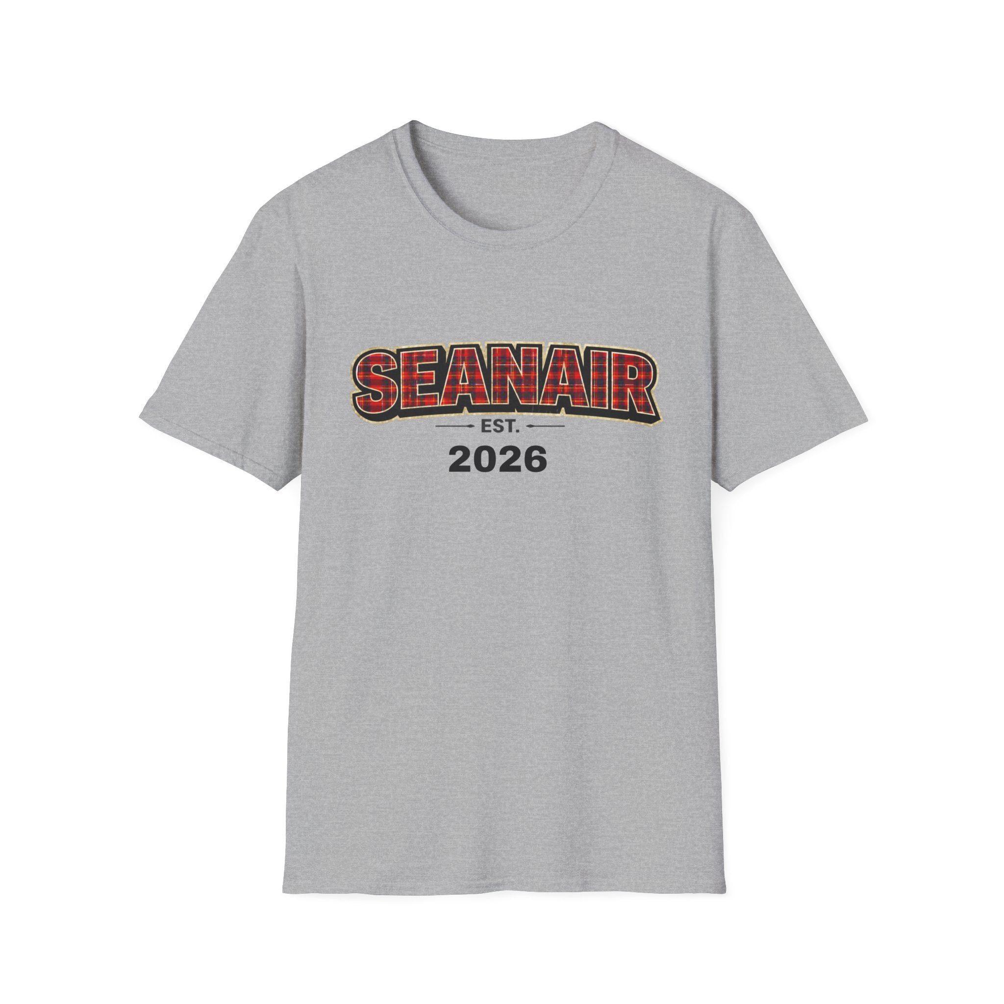 SEANAIR Tartan Est- Personalised T-Shirt