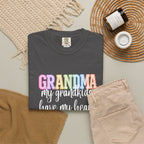 GRANDMA My Grandkids Have My Heart Tee