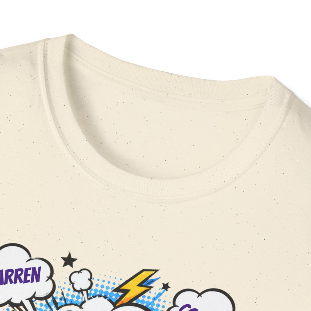 Super Grandad Comic-Style T‑Shirt — "Super Grandad" Graphic Tee, Father's Day & Grandparents Gift