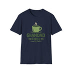 Grandad Fuel T-Shirt – Coffee Lover Grandpa Gift