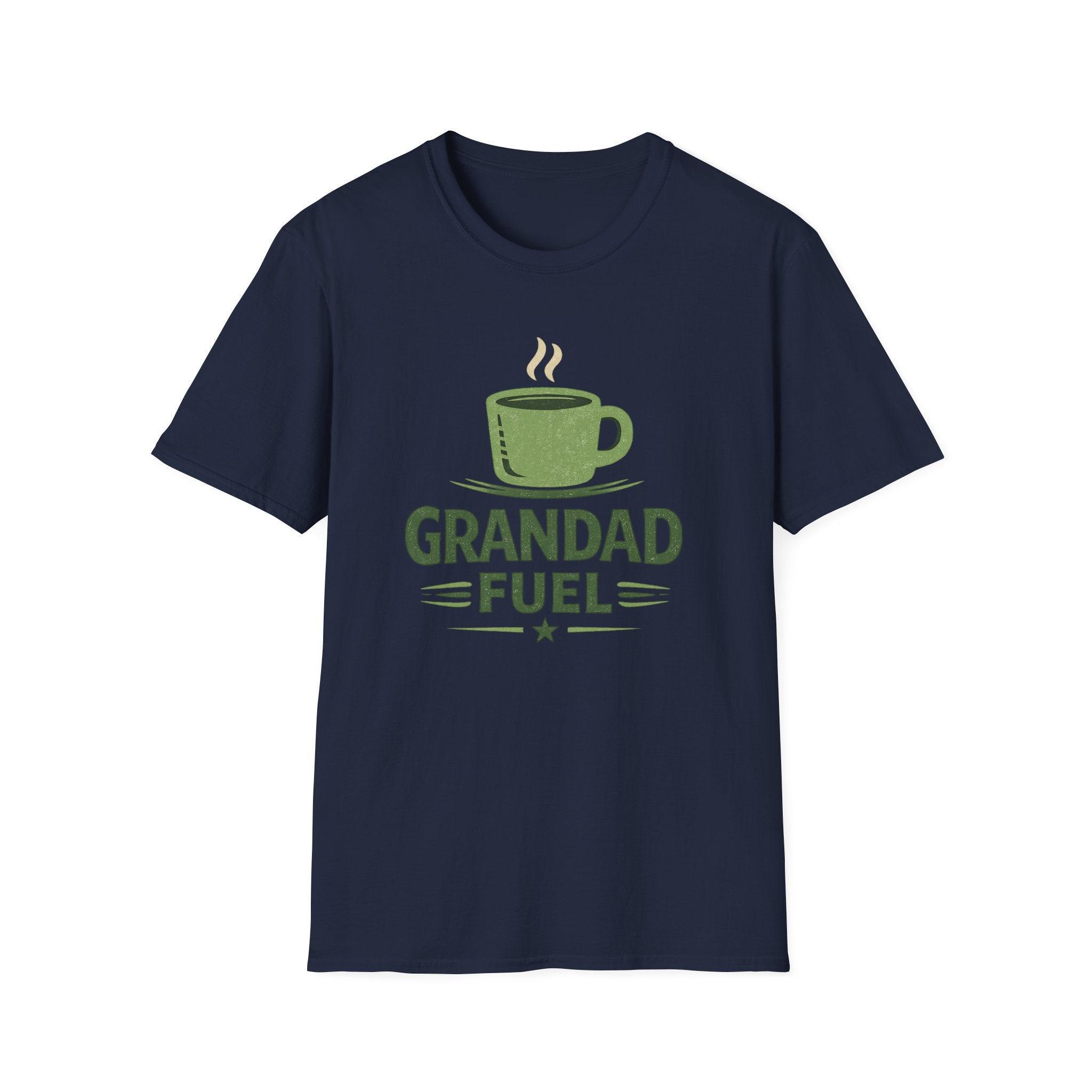 Grandad Fuel T-Shirt – Coffee Lover Grandpa Gift