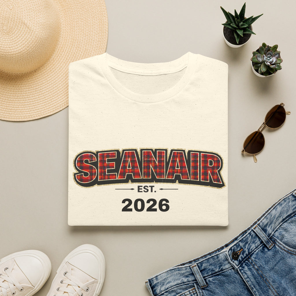 SEANAIR Tartan Est- Personalised T-Shirt