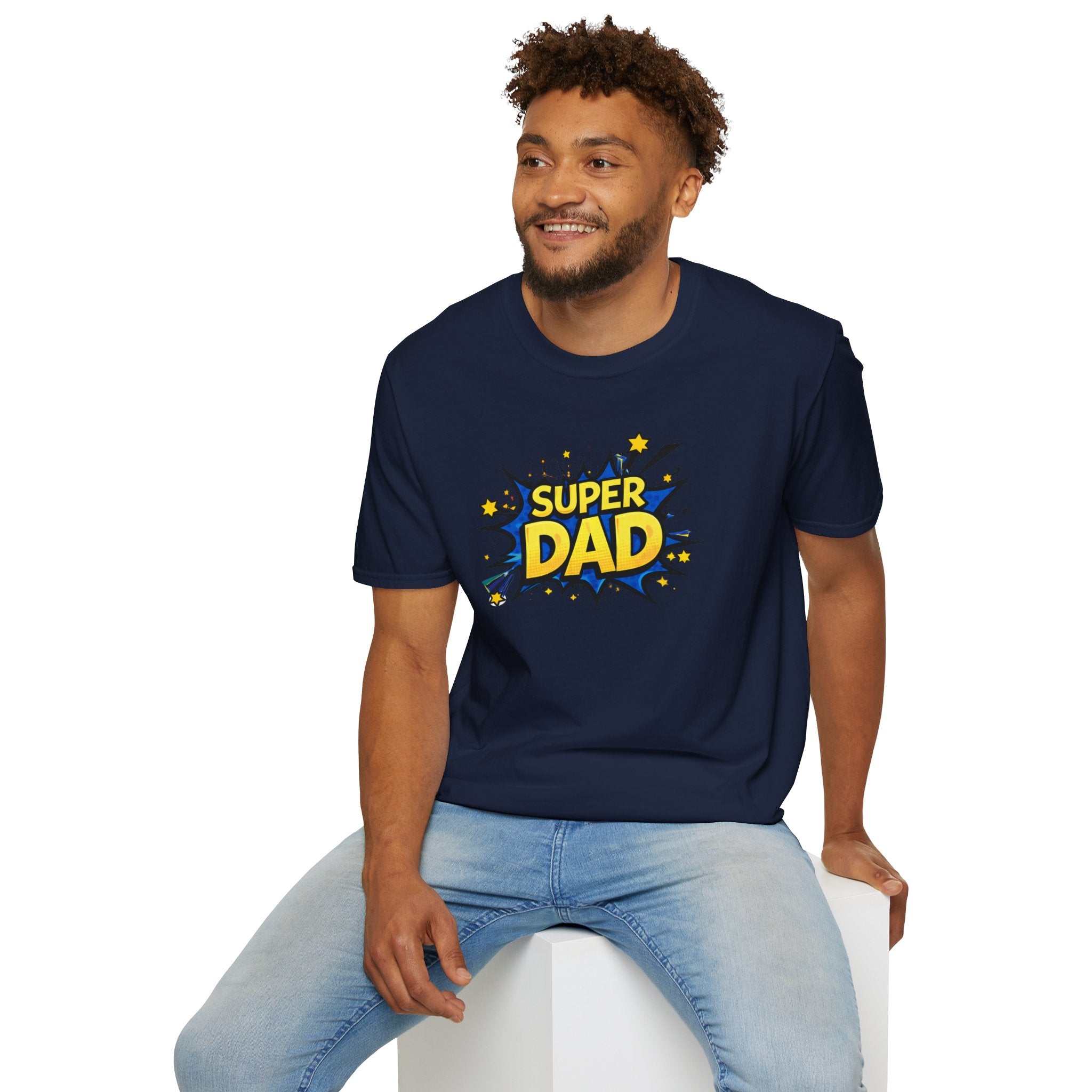 Super Dad Comic Graphic T-Shirt — Father’s Day Gift Tee