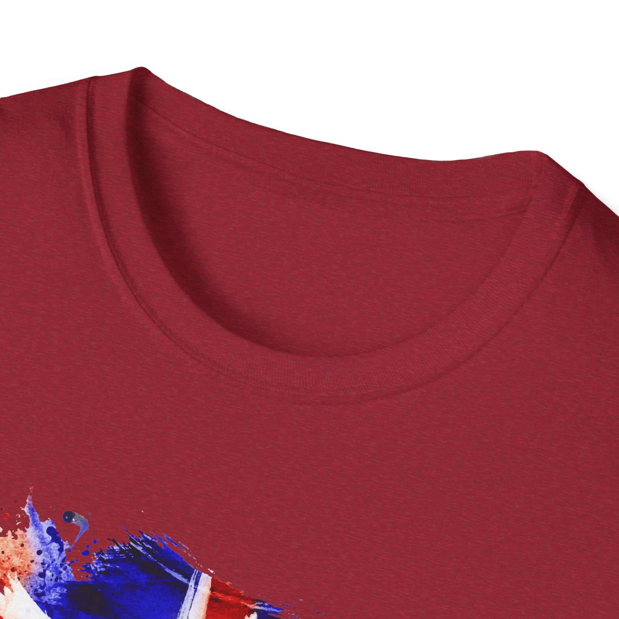 Union Jack Paint Brush UK Flag T-Shirt — British Pride Graphic Tee