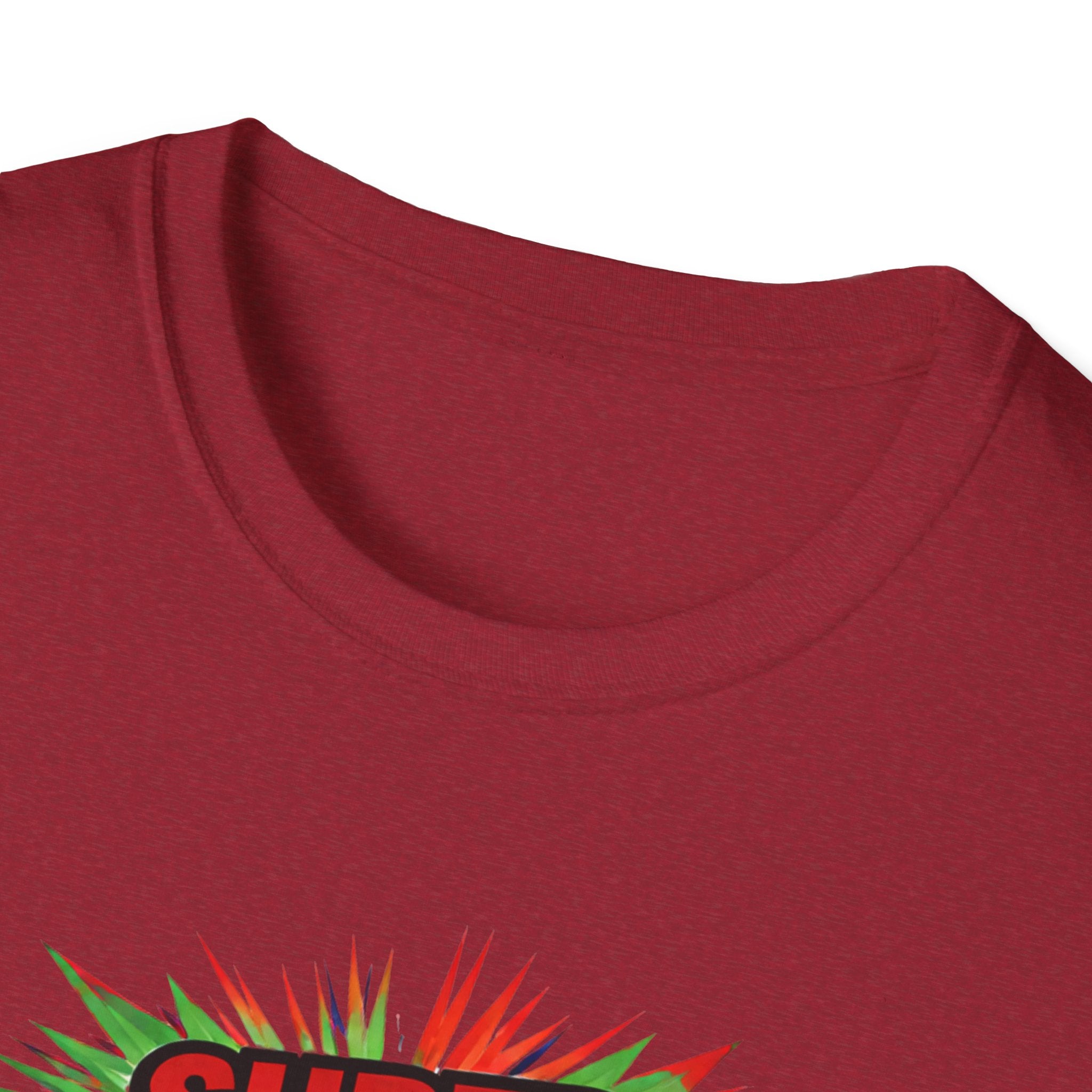 Super Dad Graphic T-Shirt — Wales Flag themed Retro Comic Father's Day Tee