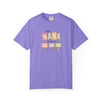 Nana Family Name T-Shirt — "This Nana Belongs To" Floral Grandma Gift