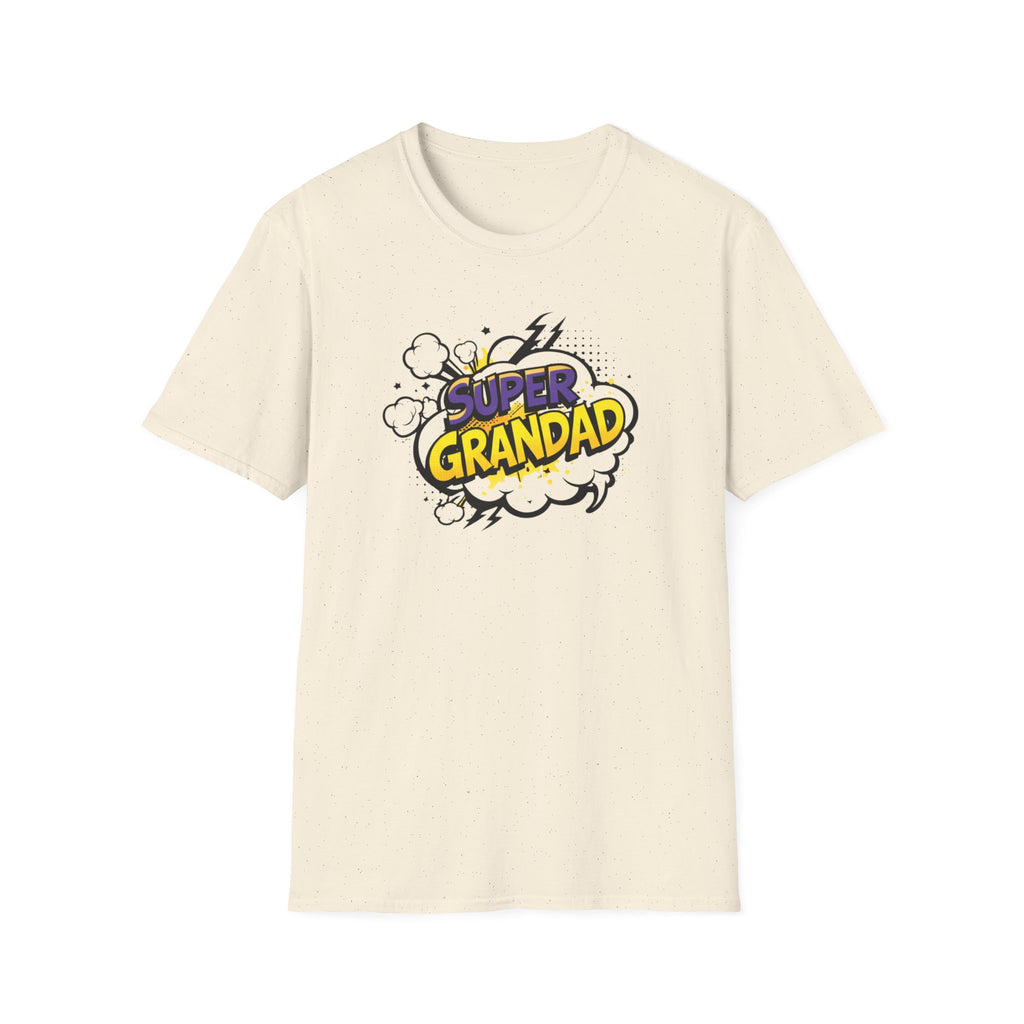 Super Grandad Comic-Style T-Shirt