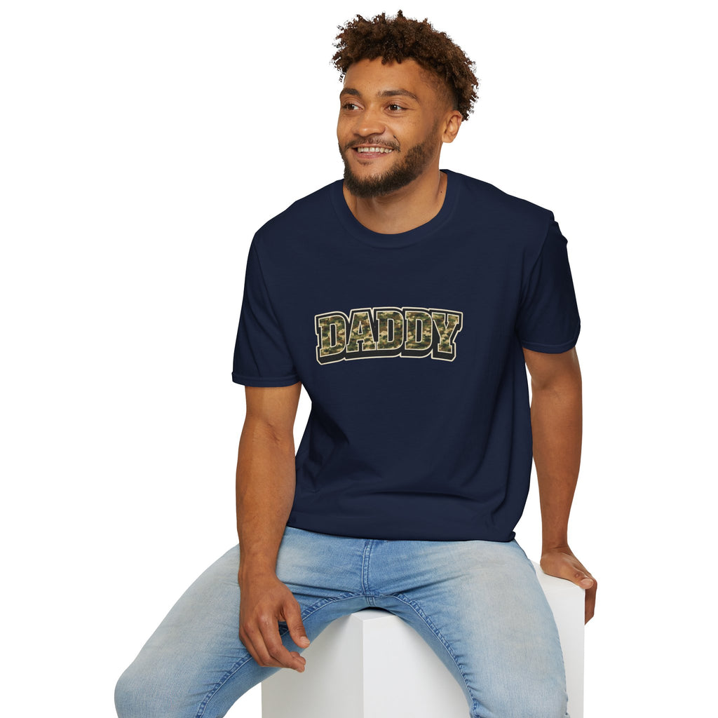 Daddy Camo T-Shirt — Military Camouflage Dad Tee for Father’s Day