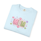 MUM Heart Patch Graphic T-Shirt — Cute Floral Mother’s Day Gift