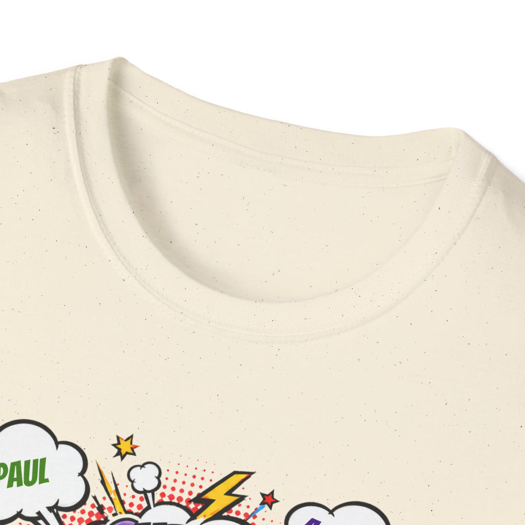 Super Papa Comic T-Shirt — Funny Father’s Day Gift