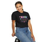 Nana Sunshine Floral T-Shirt — “NANA is the sunshine that makes our family garden bloom with love”