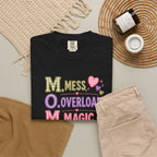 M.O.M. Graphic Tee — "Mess Overload Magic" Cute Mom Shirt