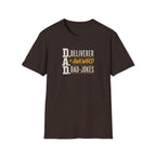 Dad T‑Shirt — D.A.D. "Deliverer of Awkward Dad‑Jokes" Funny Fathers Day Tee