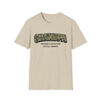 Grandpa Camo T-Shirt — "Grandpa Loves His Little Troops" Military Dad Gift