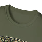 Granddad Camo T-Shirt — "Grandad's Little Troops" Personalized Kids Names
