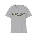 Granddad's Crew T-Shirt — "Small Humans, Big Love" Grandpa Gift