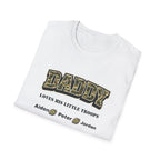Daddy Loves His Little Troops Personalized Camo T-Shirt — Custom Name Father's Day Gift