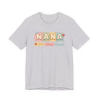 Nana Baby Blocks Tee — Personalized Grandmother Name Shirt
