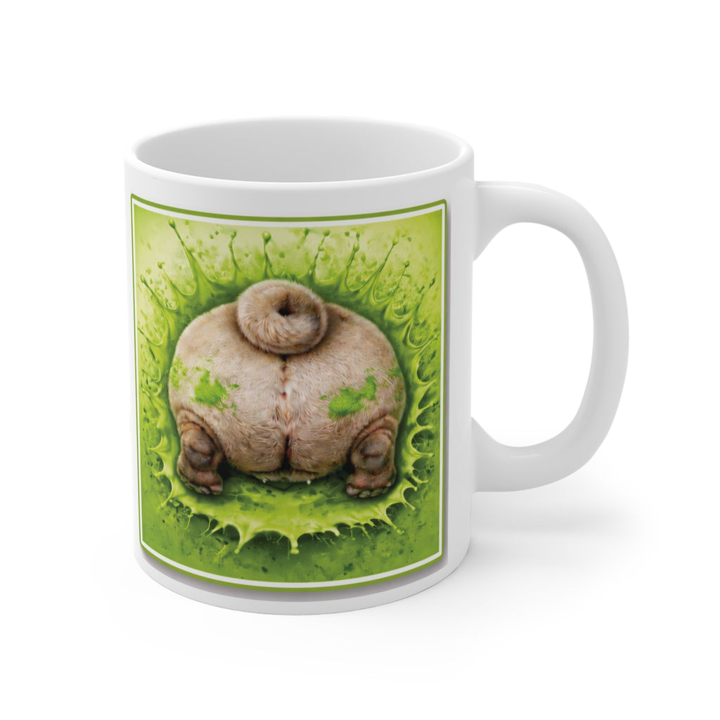 Mug - "I Puggin' Woof You" Pug Coffee Mug (Personalize with Name)