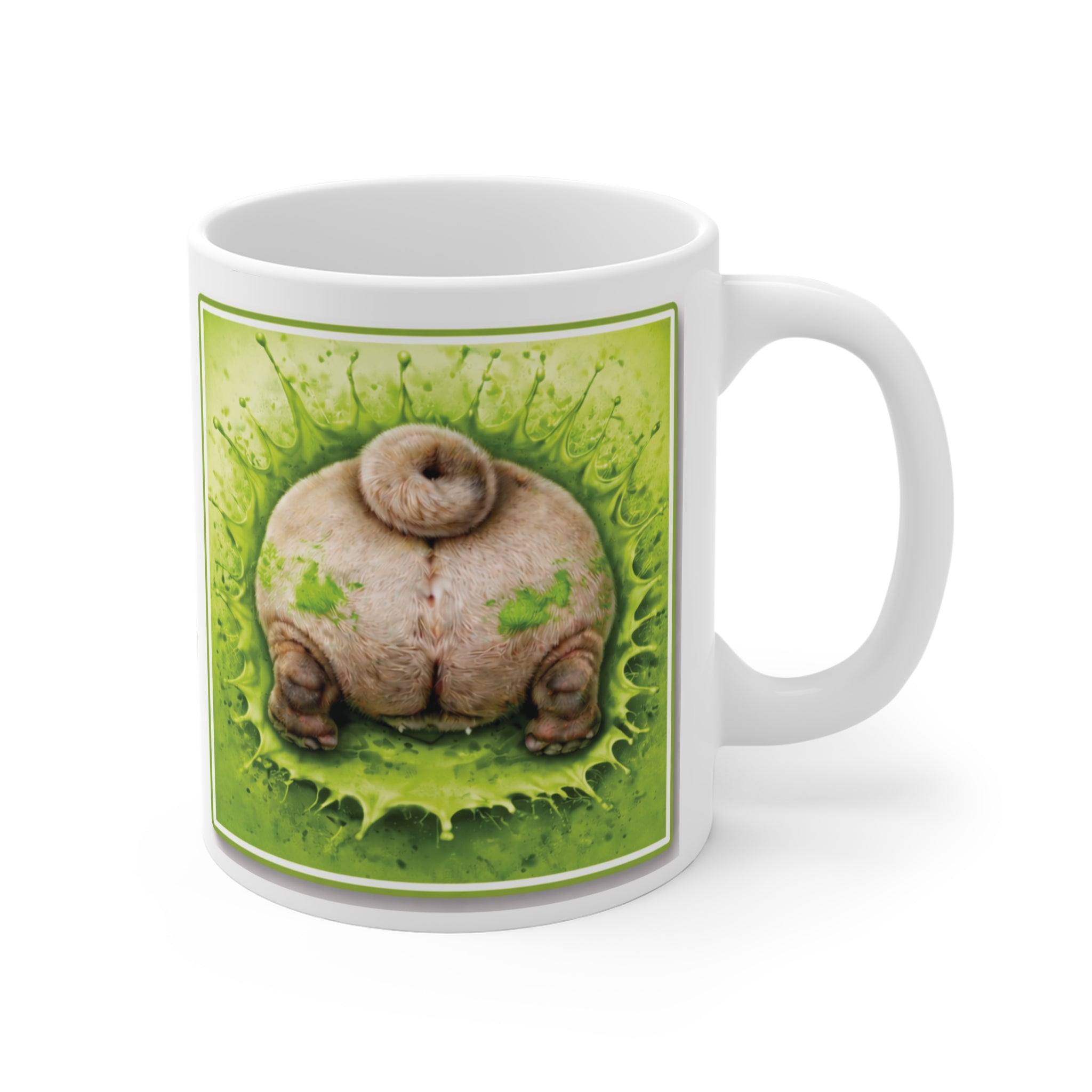 Mug - "I Puggin' Woof You" Pug Coffee Mug (Personalize with Name)