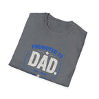 Promoted to Dad T-Shirt — New Dad Announcement Gift