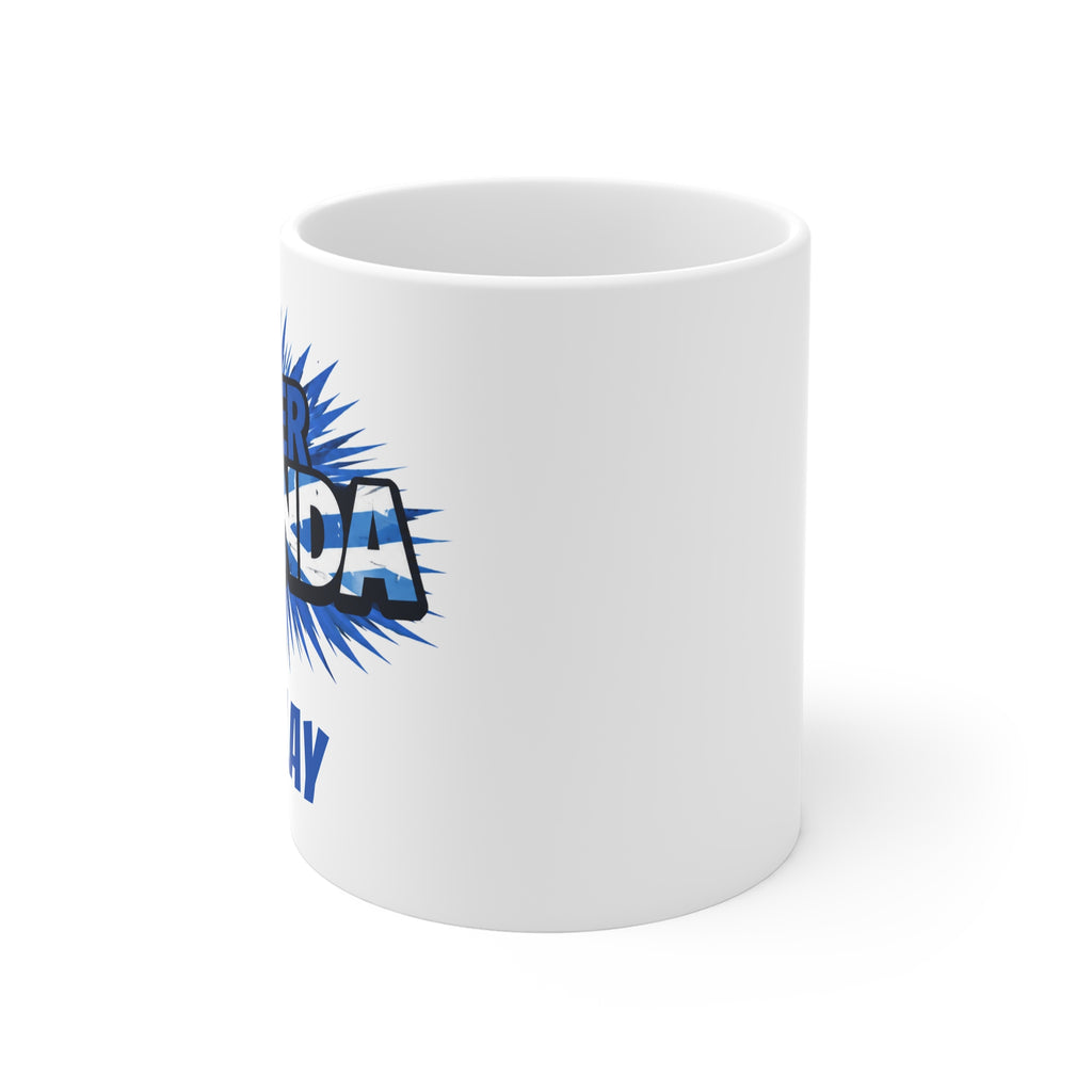Super GRANDA Scottish Flag Mug - Add Name - Personalise
