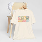 Nana Baby Blocks Tee — Personalized Grandmother Name Shirt