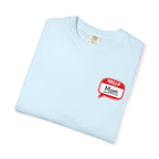 Mom Name Tag T-Shirt — "Hello, Mom" Casual Tee