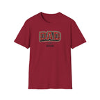 Dad Plaid Design T-Shirt — DAD Est. 2026 New Dad Gift