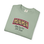 Nana Leopard Print T-Shirt — "Nana (who loves her little troops)" Grandma Gift