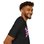 Union Jack Paint Brush UK Flag T-Shirt — British Pride Graphic Tee