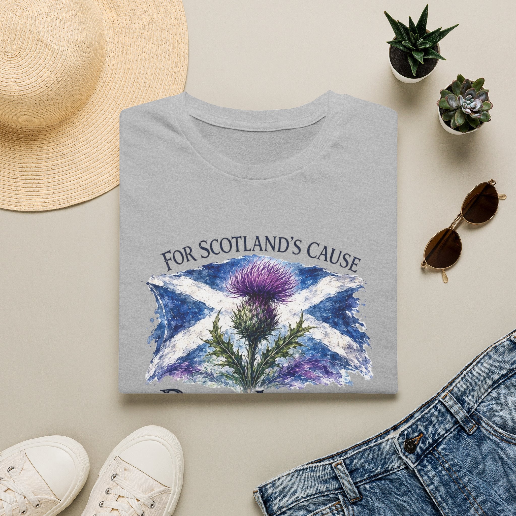 "For Scotland's Cause, Rise Again" Tee