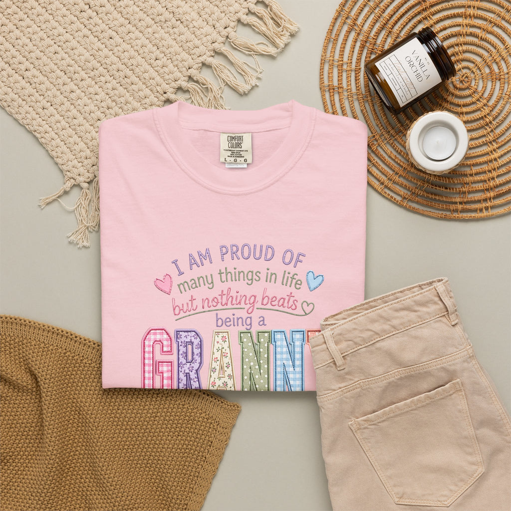 Granny Proud Tee — "I Am Proud of Many Things in Life But Nothing Beats Being a Granny"