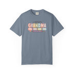 Grandma T-Shirt - My Favorite People Call Me Grandma (Cute Floral Retro Design)