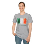 Made in Ireland T-Shirt — Watercolor Irish Flag Tee